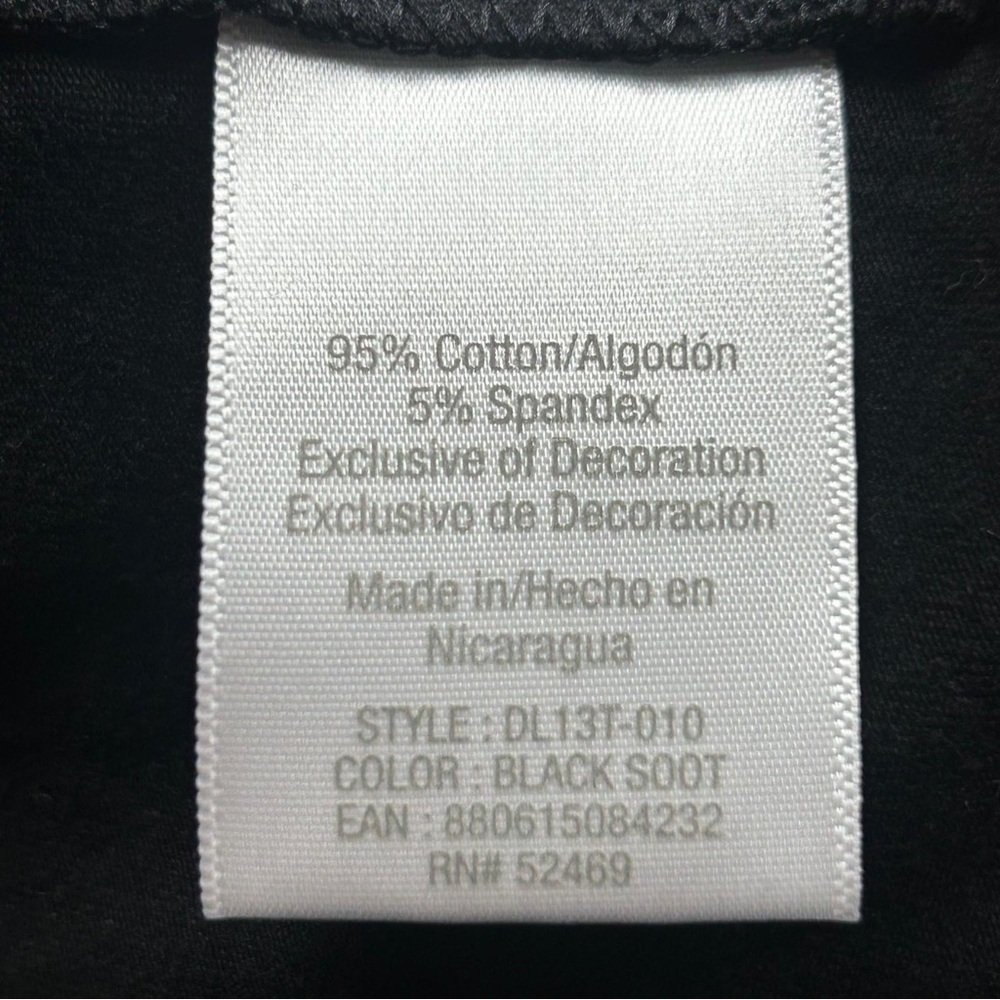 Danskin Now Women's Black Short Sleeve Top - Picture 7 of 9